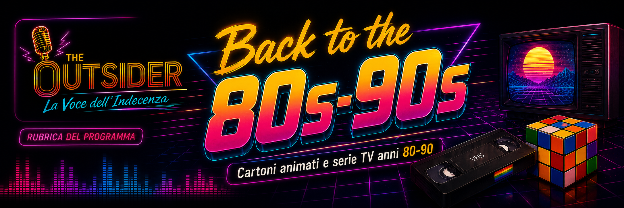 Banner rubrica Back to the 80s-90s