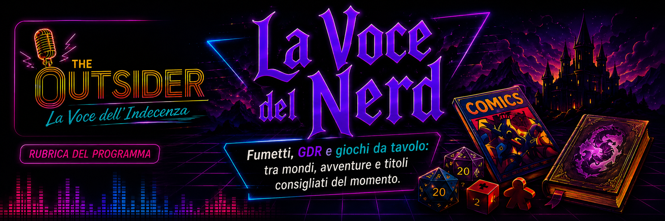 Banner rubrica La Voce del Nerd